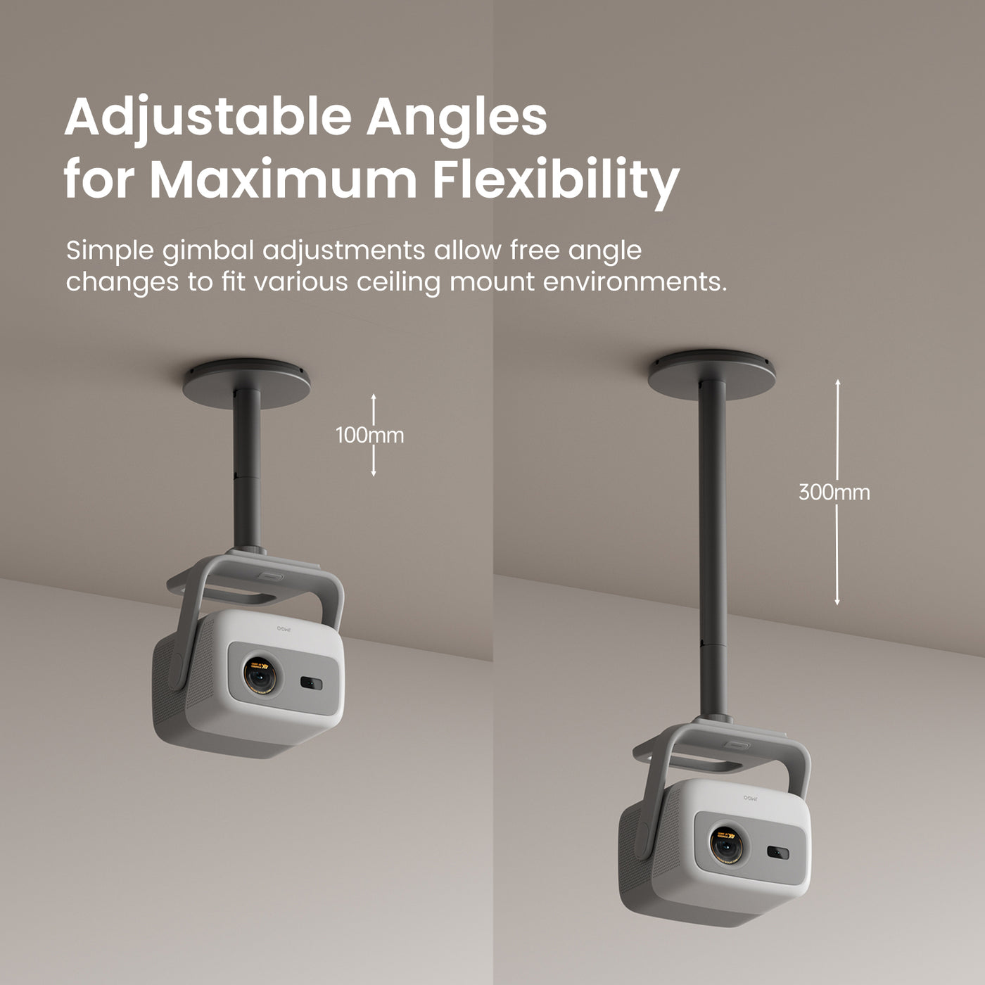 Ceiling Mount for Mini Projector