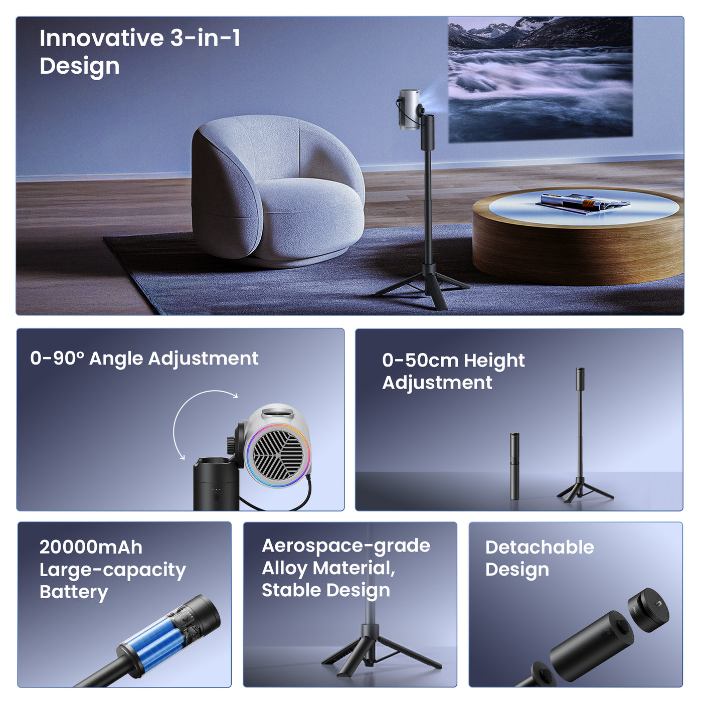 JMGO Power Bank Stand for PicoPlay