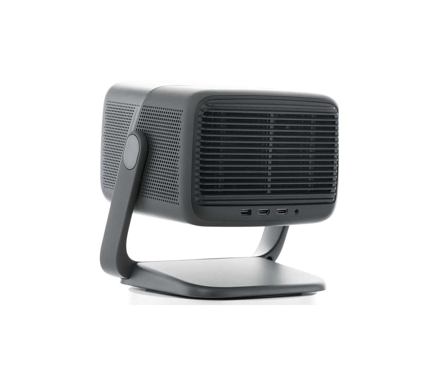 JMGO N1S Ultimate 4K Gimbal Triple Laser Projector left back view