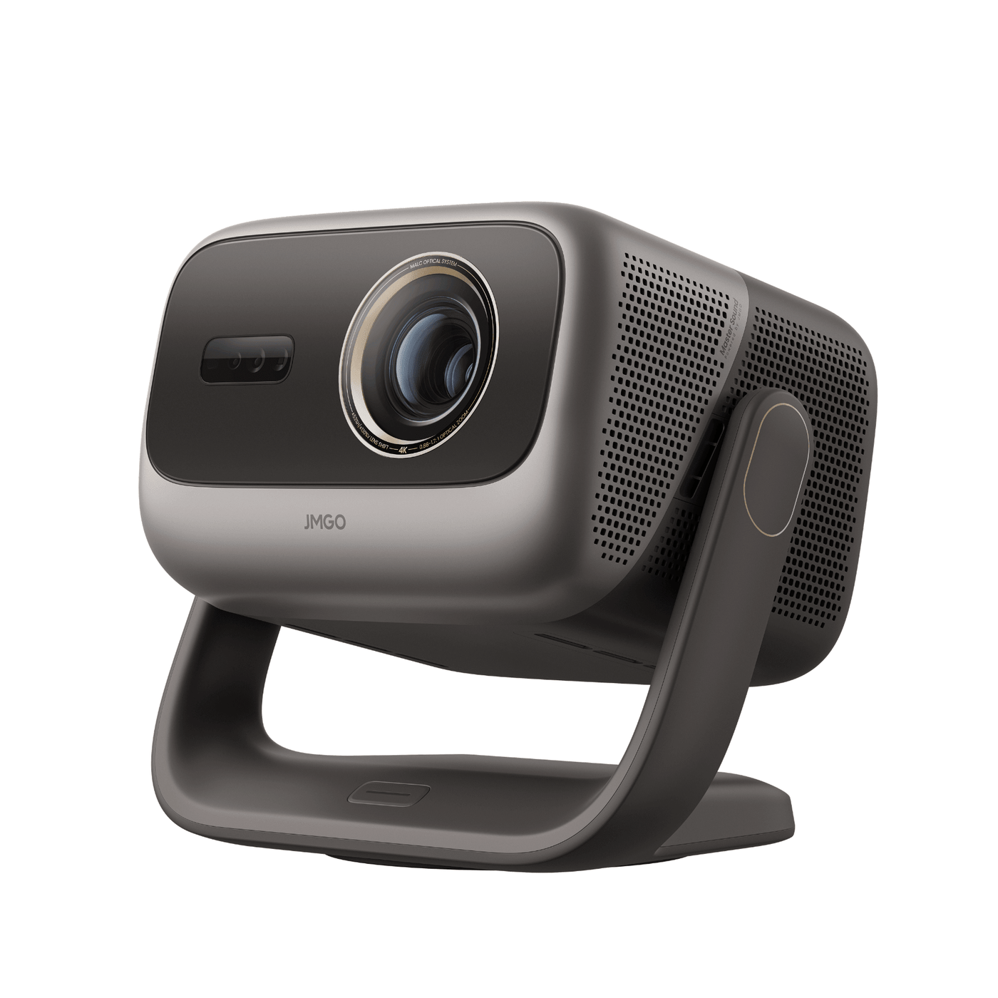 JMGO N3 Ultimate 4K Projector Front and Side View