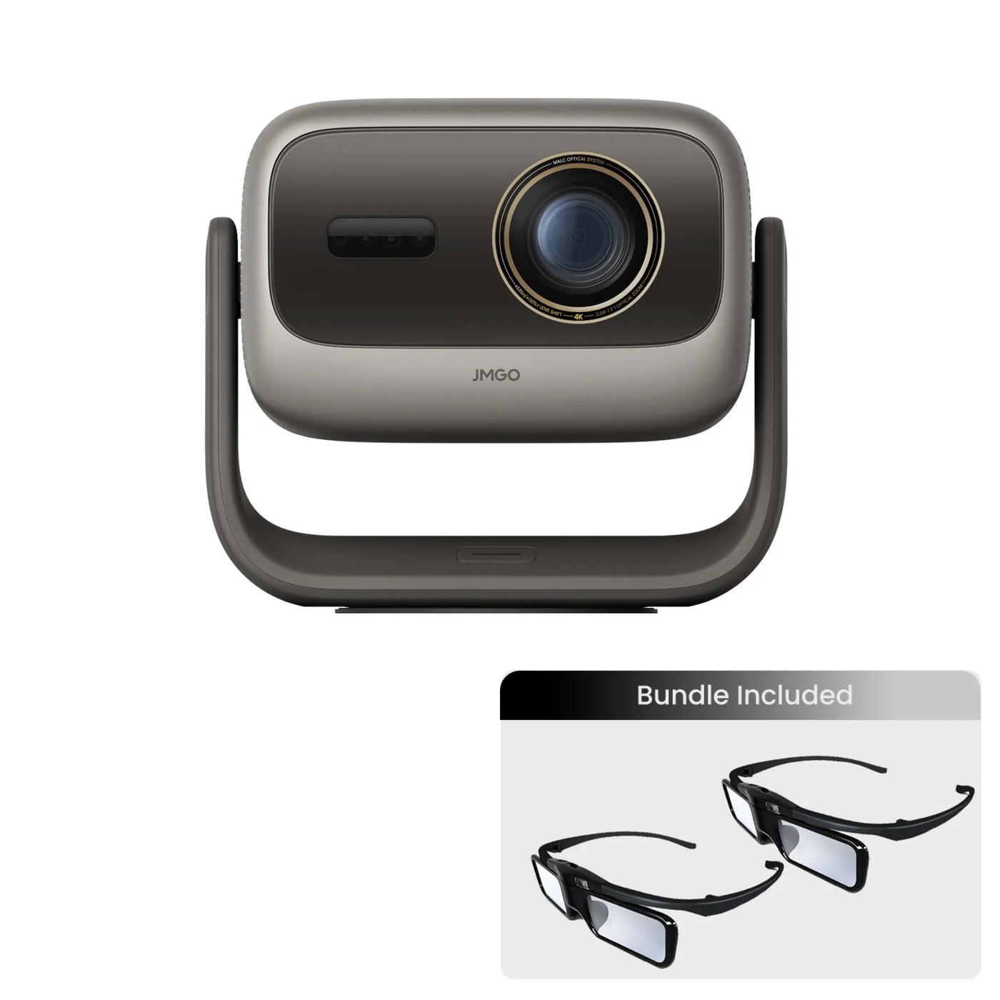 JMGO N3 Ultimate 4k Projector with two pairs of 3D Glasses 