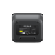 JMGO O2S Ultra 4K ultra short throw projector bottom view showing product information