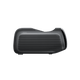 Side view of JMGO O2S Ultra 4K ultra short throw projector showing built-in Dynaudio speaker design